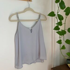 Light Blue Chiffon Blouse